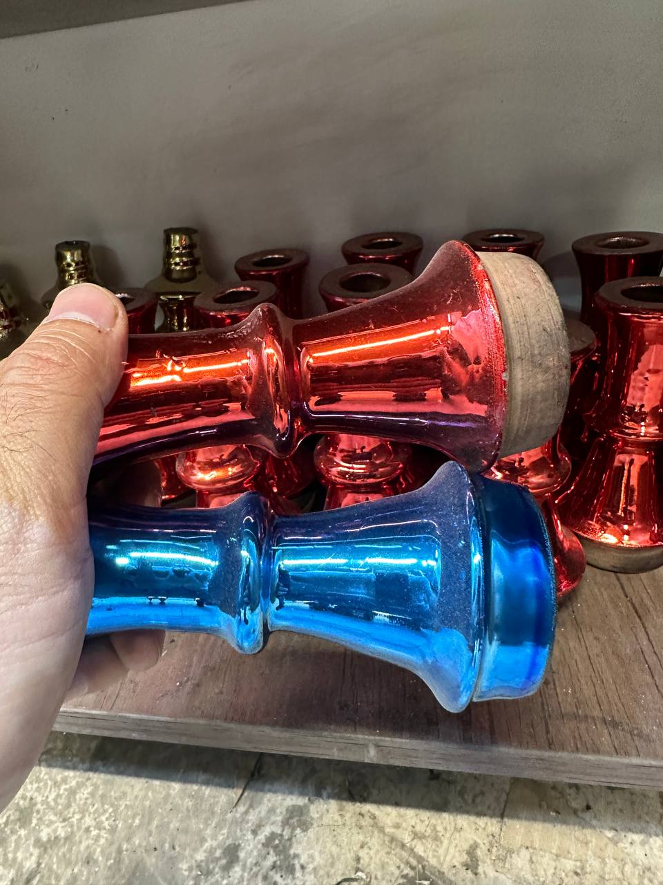 سری قلیان مادگی کروم