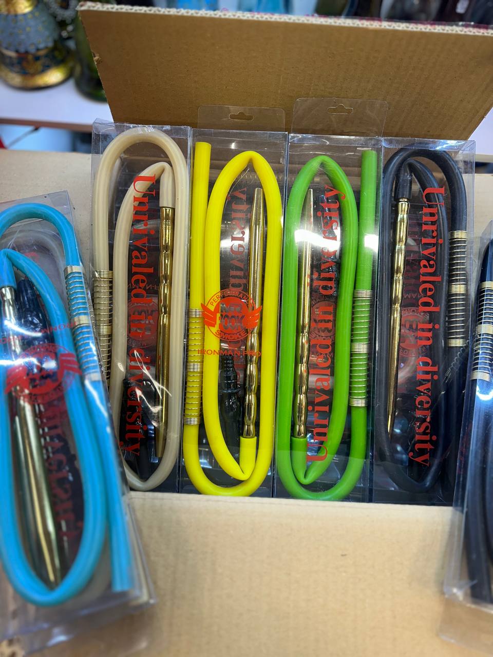 شلنگ سیلیکون دسته طلایی