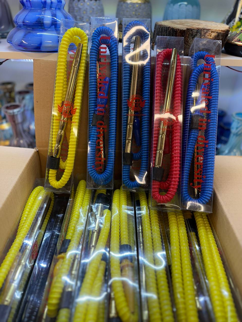 شلنگ دور سیم دسته طلایی