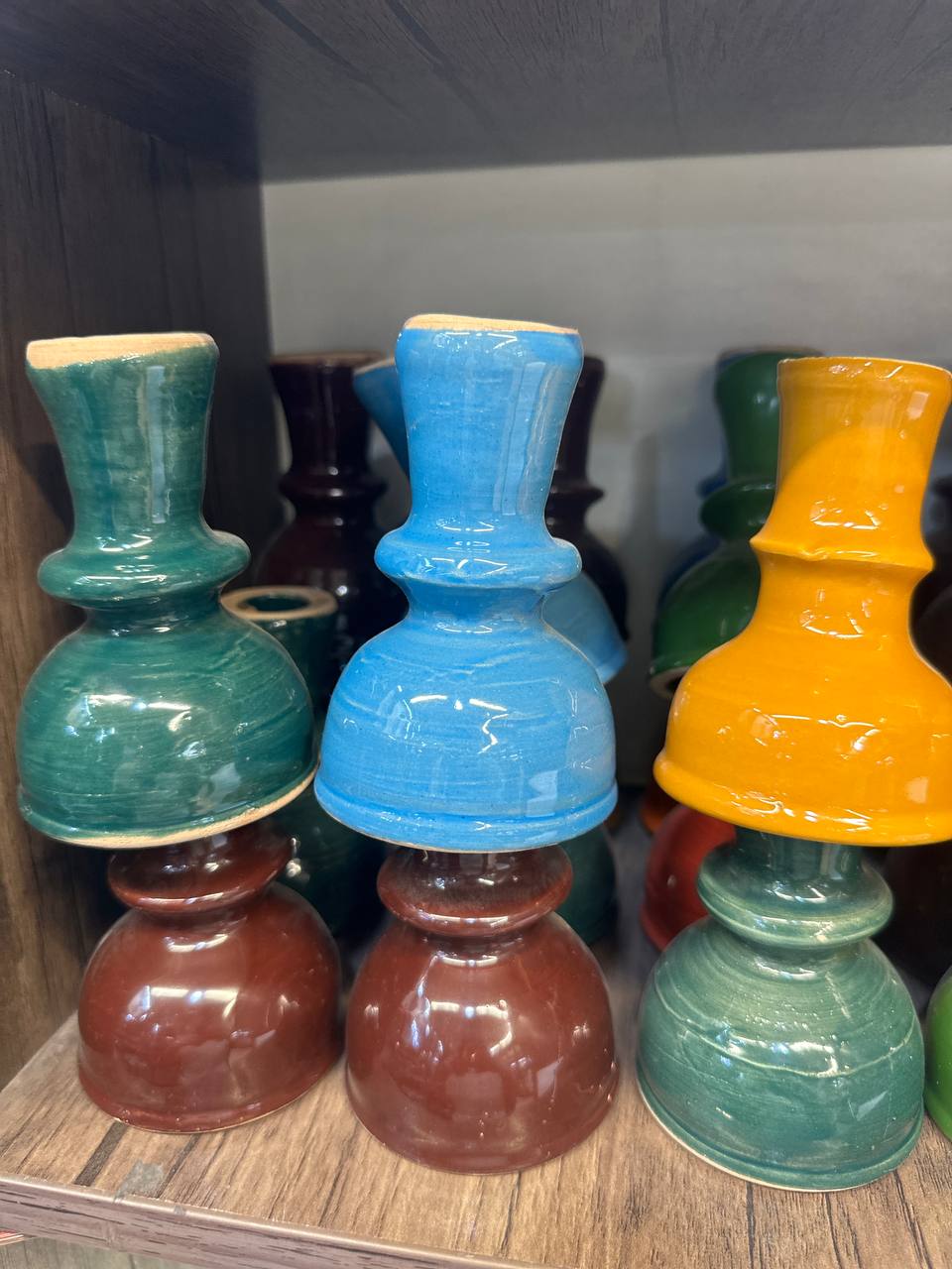 سرقلیان مادگی متوسط رنگی